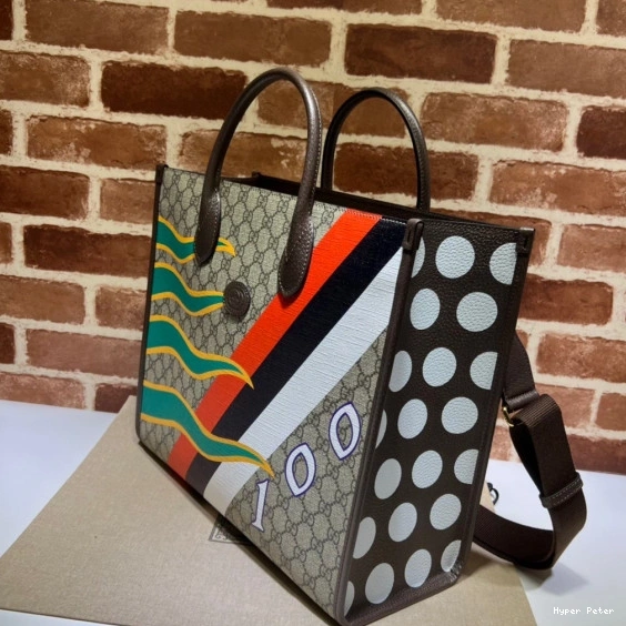 Hyperpeter with Interlocking G Medium tote Gucci 0716